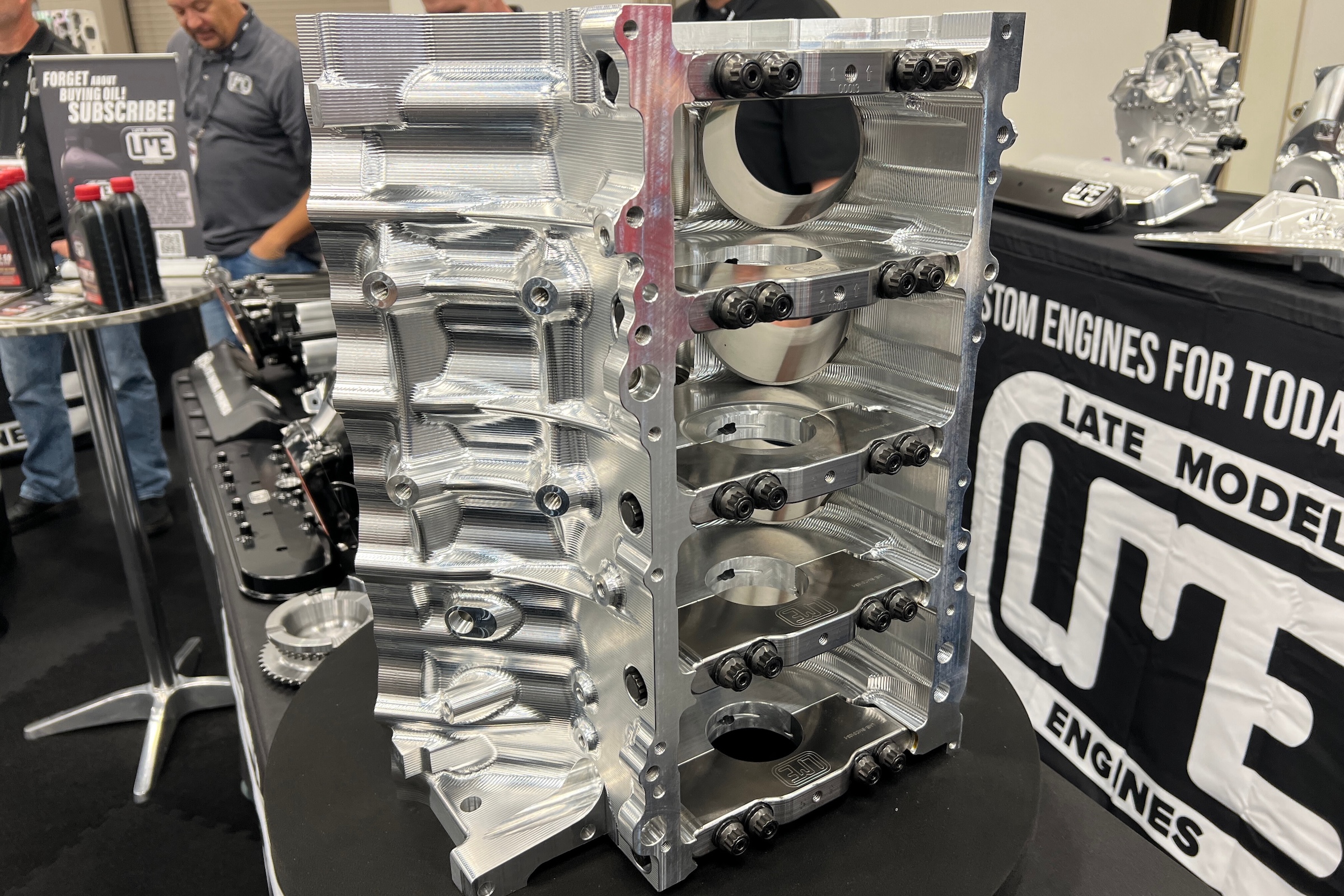PRI 2025: Late Model Engines Unveils New Billet LT Blocks