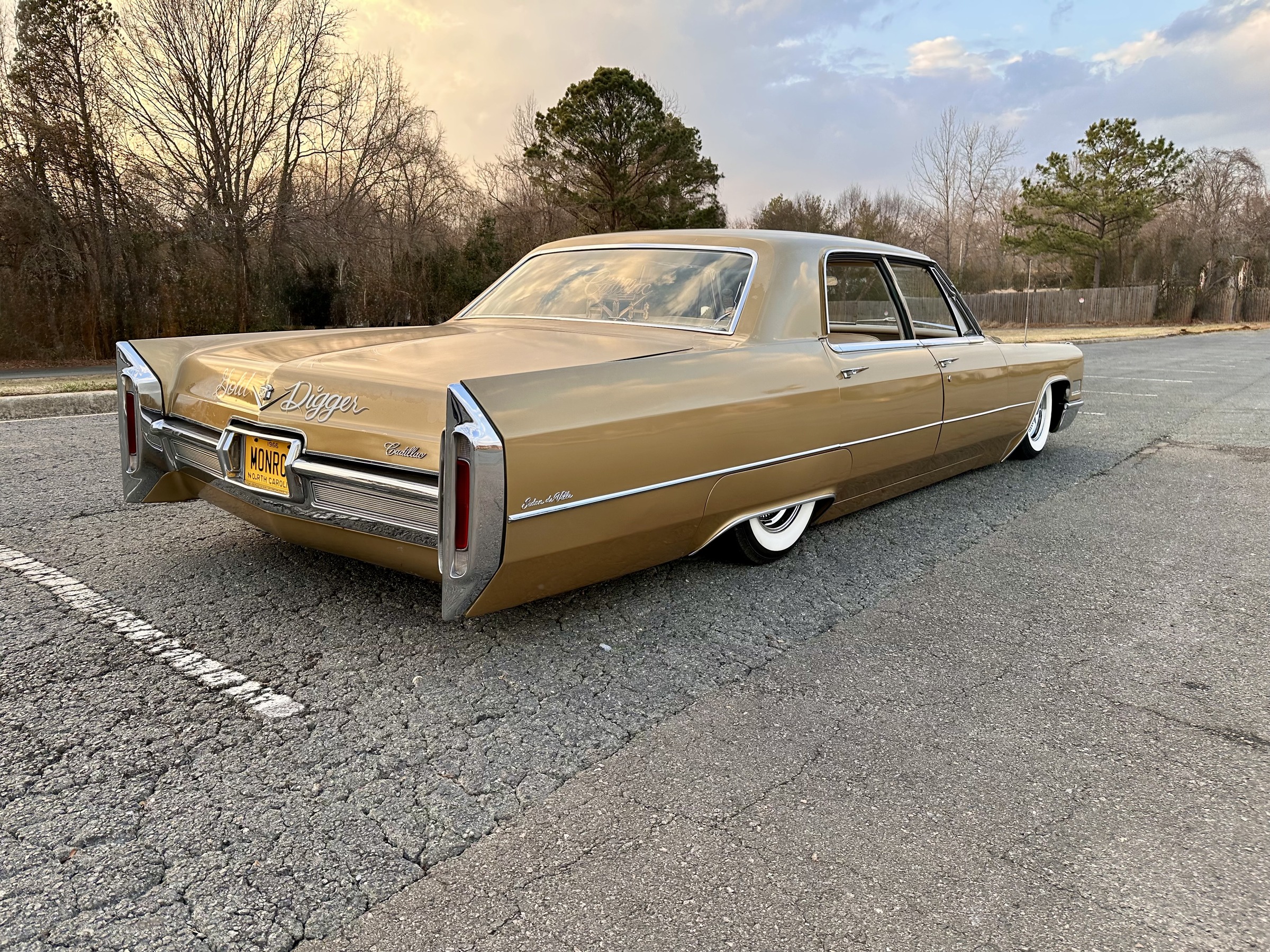 LS-Powered Gold Digger Cadillac Is A Cross-Country Machine