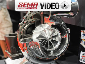 SEMA 2011: Garrett's Powerful New GTX5518R Drag Racing Turbo