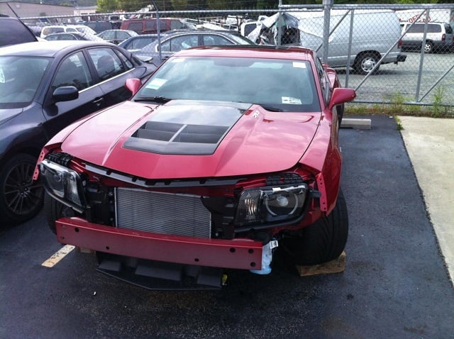 Dealership Selling Wrecked 2012 Camaro ZL1 For $50,000