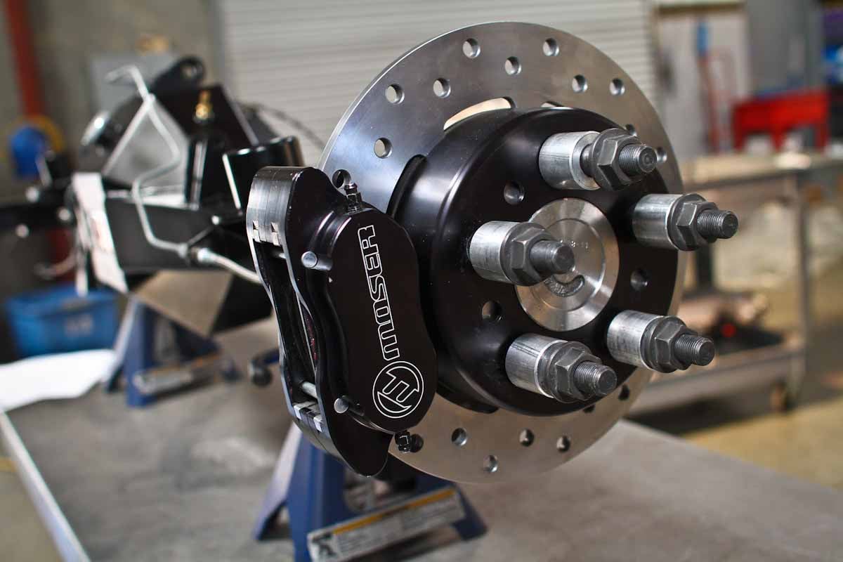 Installing Moser Engineering's New Drag Brakes On Project BlownZ