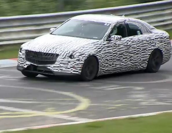 Video: 2014 Cadillac CTS Spotted Testing, Twin-Turbo V6 Confirmed