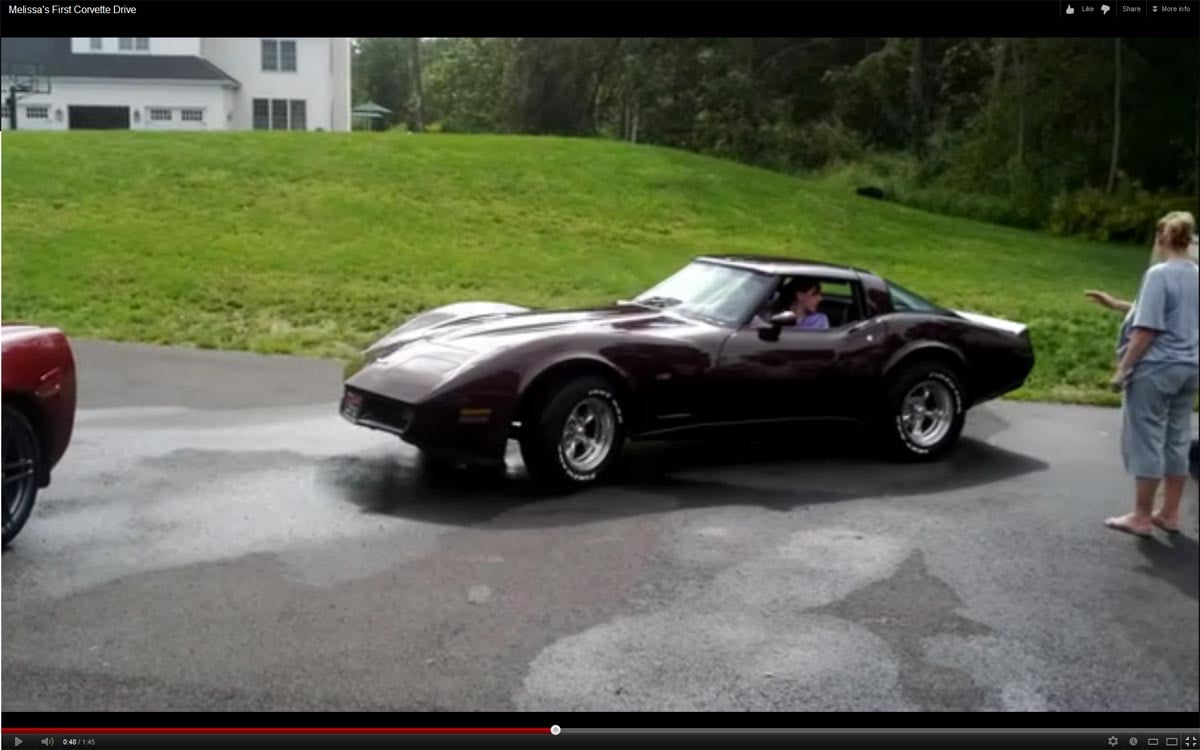 Video: Melissa's First Corvette Drive
