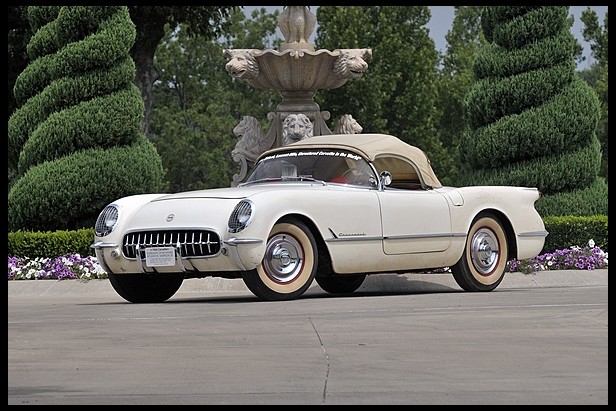 "Entombed" 1954 Corvette Goes Up for Auction
