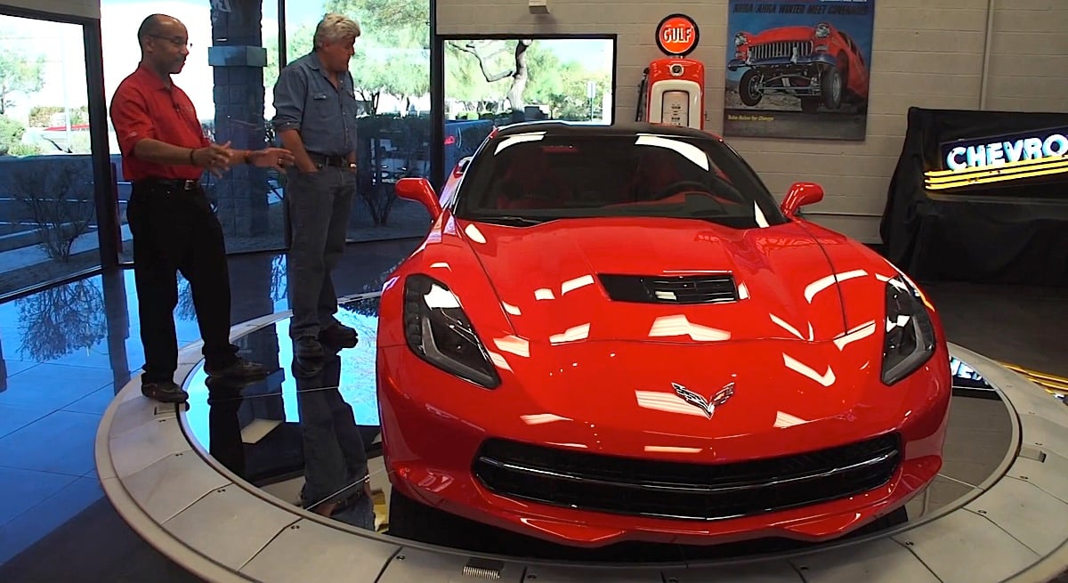 Video: Jay Leno Reviews The Corvette Stingray