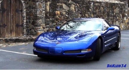 Video: Screaming C5 Z06 in Action