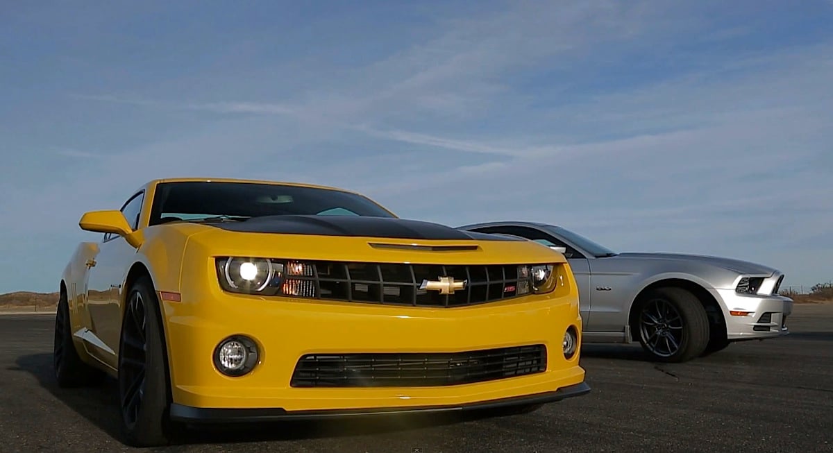 Video: The Camaro vs. Mustang Battle Continues