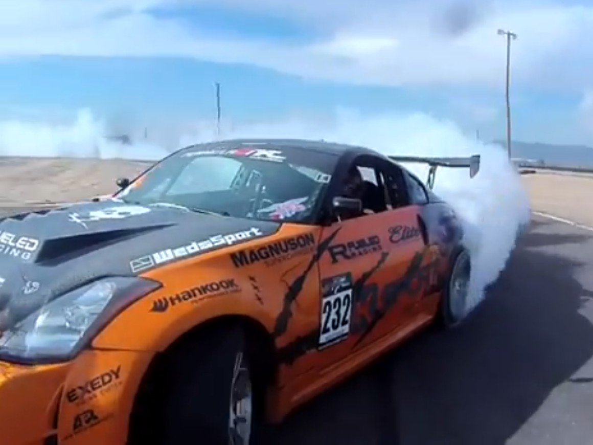 Video: Matt Farah Goes Drifting In a 350Z With a Blown LS3