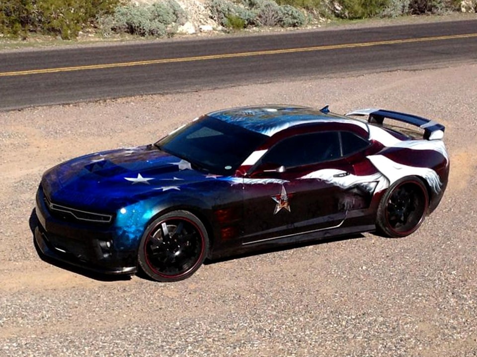 Kelly Fromm's Military Tribute ZL1 - "Project Freedom Fighter"