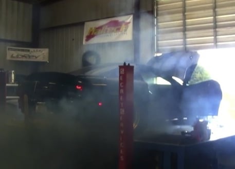 Video: Twin Turbo Camaro Shreds Both Tires on the Dyno
