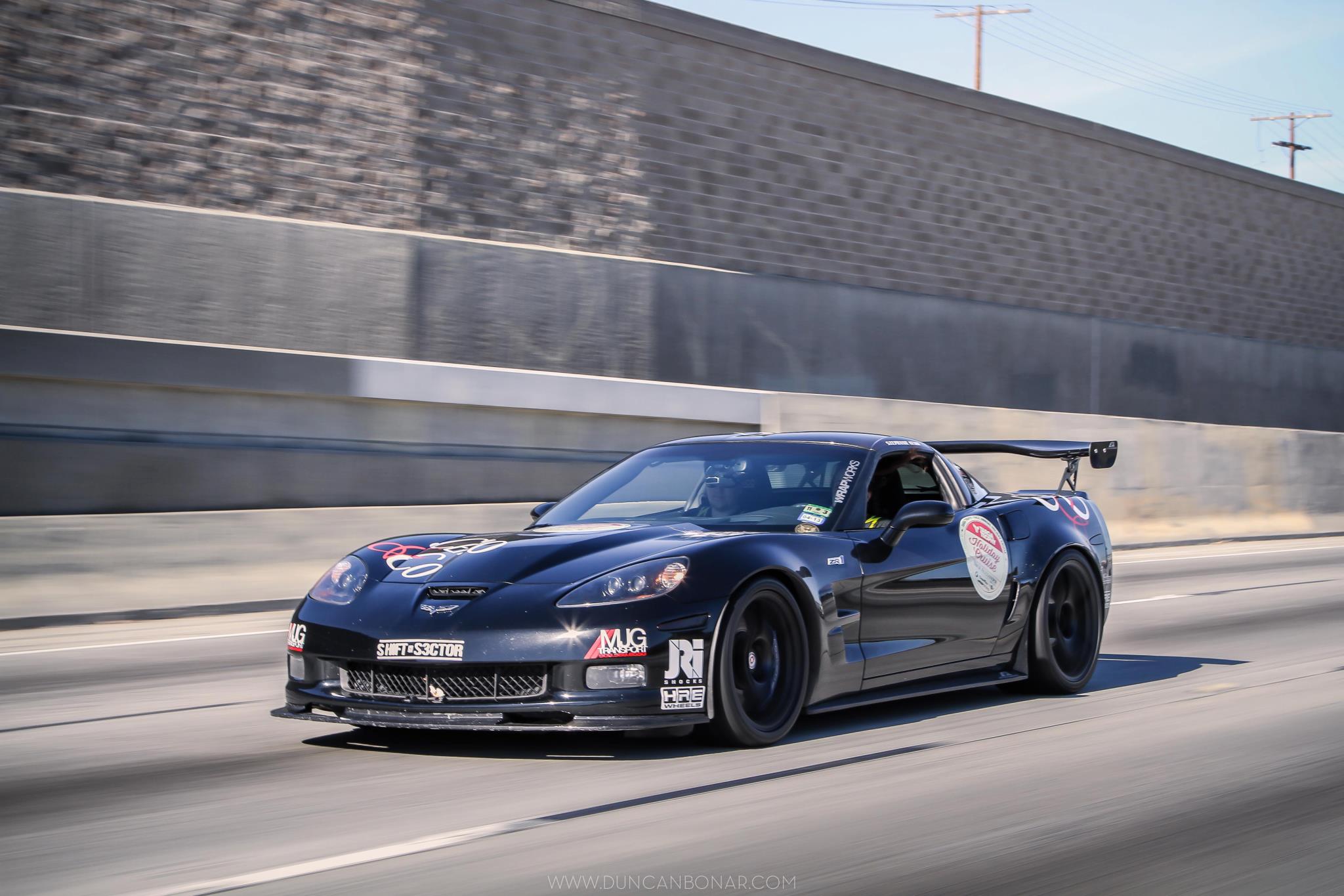 Video: ZR1 Versus Stock Car Ends in a Spinout