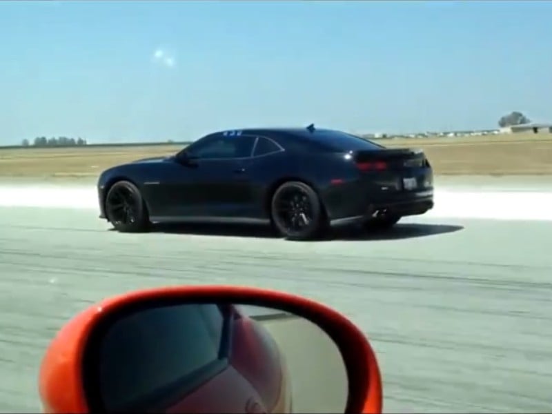 Video: CMS ZL1 Takes On Stiff Competition In Half-Mile Roll Racing 
