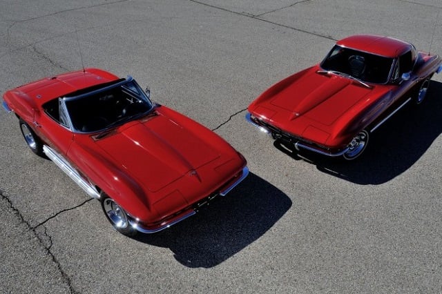 Pair Of Unrestored ‘67 Corvettes Sells For $185,000