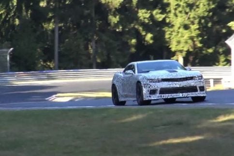 Video: 2014 Corvette and Camaro Z/28 Caught at the Nürburgring   