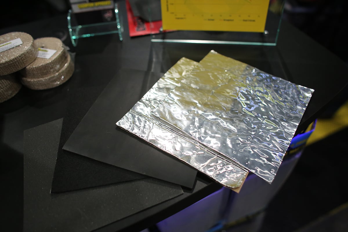 SEMA 2013: Heatshield Products' Keeps Your Car Cool And Quiet