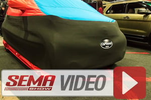 SEMA 2013: Covercraft Carhartt Seat Covers, Cargo Liner and Car Band