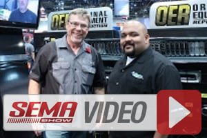 SEMA 2013: Our Friend Dan Woods Stops By Classic Industries Booth