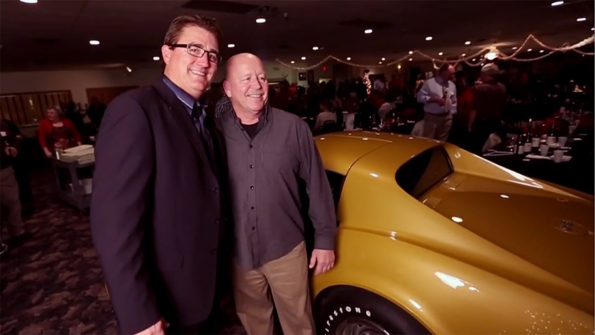 Video: 40 Year Employee Surprised With Restored 1972 Corvette