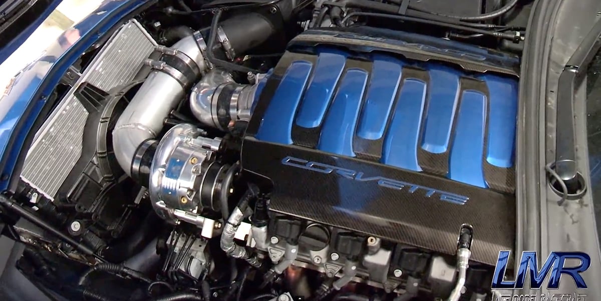 Video: First Supercharged C7 Built by LMR Hits 713 Wheel Horsepower