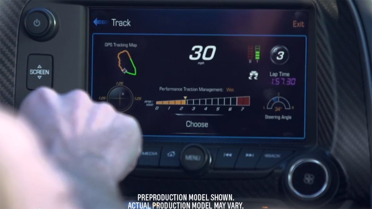 Video: 2015 Corvette Stingray Gets Dash Cam - Great for Track Days