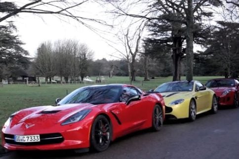 Video: 2014 Corvette Battles Britain's Best   