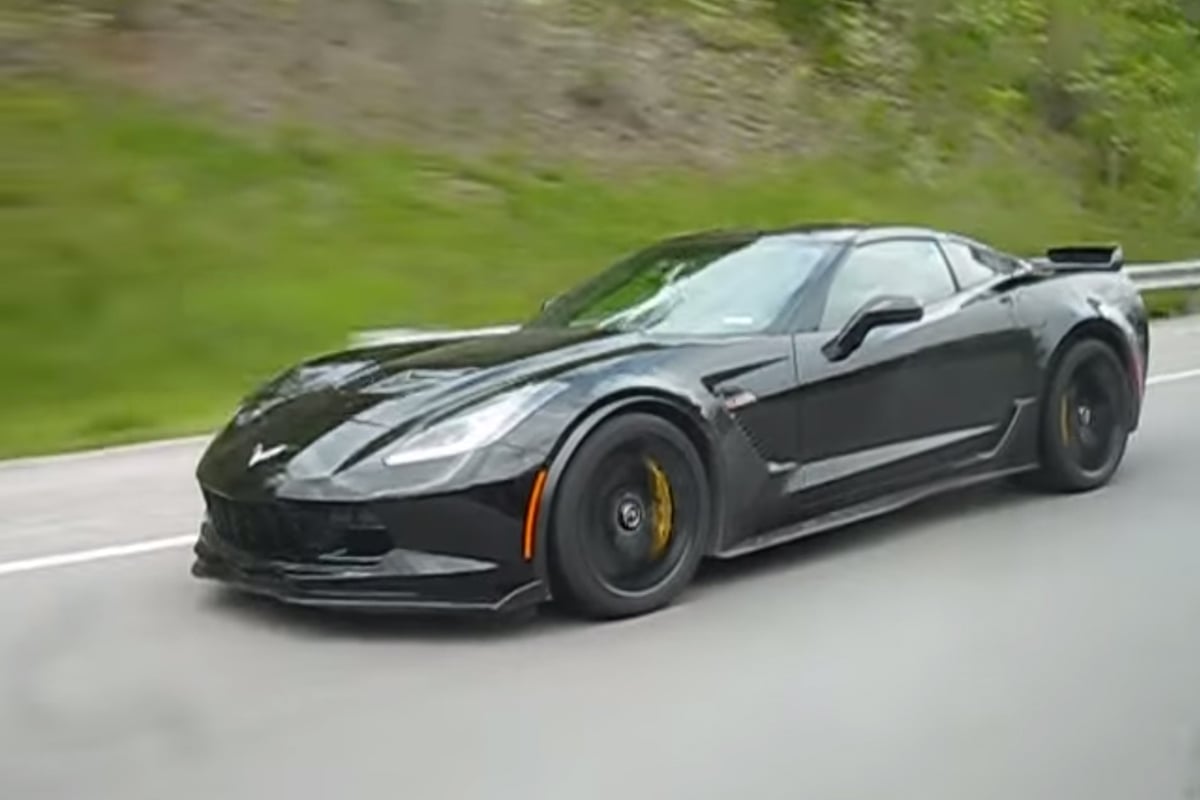 Video: New C7 Z06 Spotted On a Public Road, Sans Camouflage
