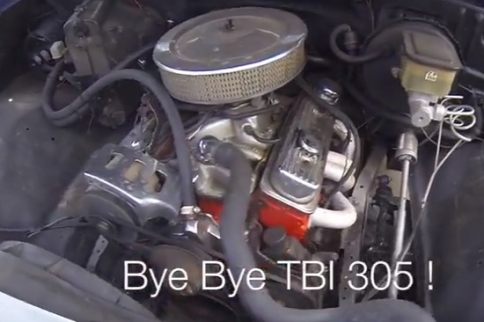 Goodbye TBI 305, Hello 5.3! Time Lapse C10 Engine Swap Video