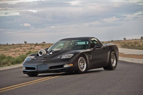 Video: "Death Vette" Takes To The Strip, Needs More Traction!