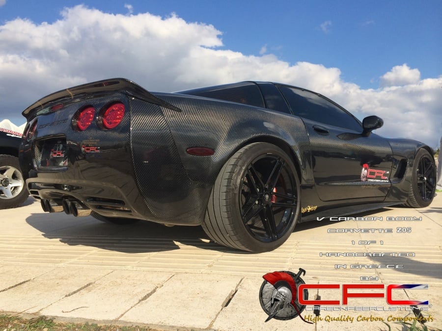 Carbon Fiber Creations did the unthinkable and turned this C5 Z06 into some...