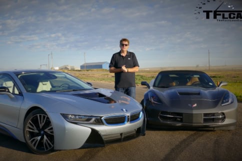 Video: TFLCar Pits The C7 Against A BMW (Hybrid, That Is)
