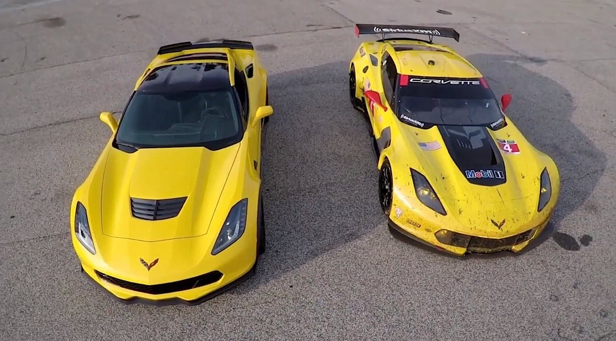 Video: Corvette Racing's C7.R and the 2015 Z06