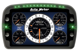 Auto Meter Releases LCD Competition Race Dash