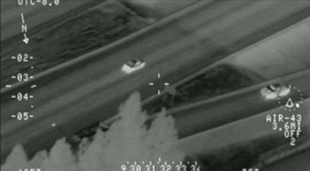 Video: 100+ MPH High Speed Chase - GTO Can't Outrun a Helicopter