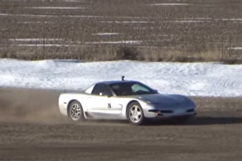Video: Here's A 2002 C5 Z06 Playing In The Dirt. Seriously.