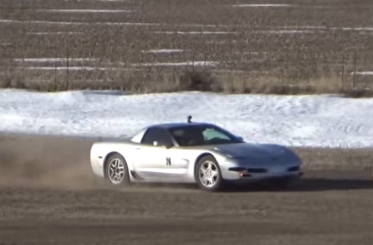 Video: Here's A 2002 C5 Z06 Playing In The Dirt. Seriously.