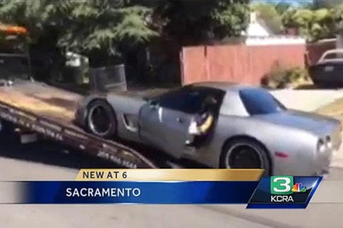 Recent Sideshow Results in the Impounding of a Corvette