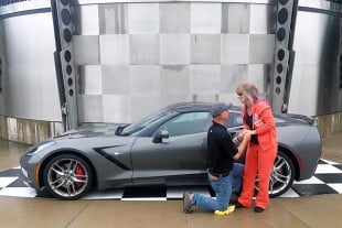 Corvette Couple Gets Engaged At Bloomington Gold