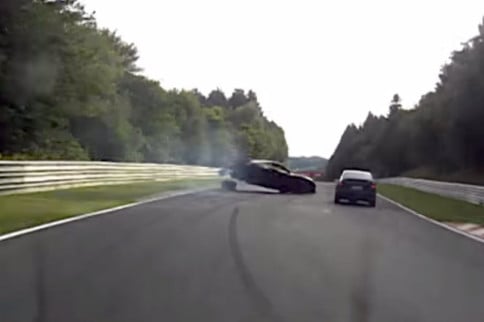 Video: C6 Z06 Loses a Wheel on The Nürburgring
