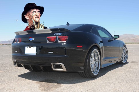 One, Two.... Freddy's Coming For Your Camaro... As a Carjacker