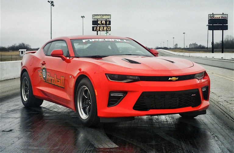 Video: Fireball '16 Camaro Back At It With A 9-Second Pass