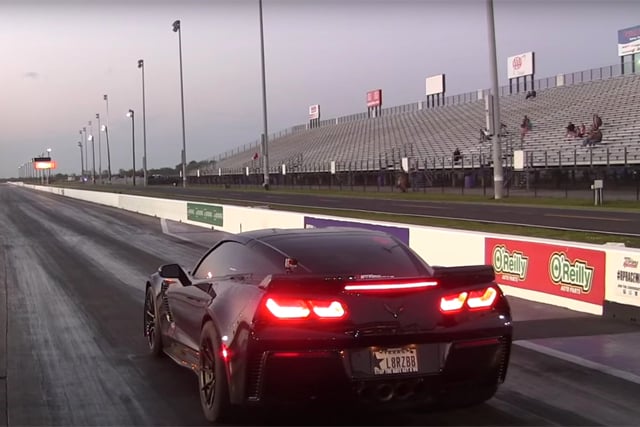 Video: Boost-Only C7 Z06 From AMP Sets New Quarter-Mile World Record