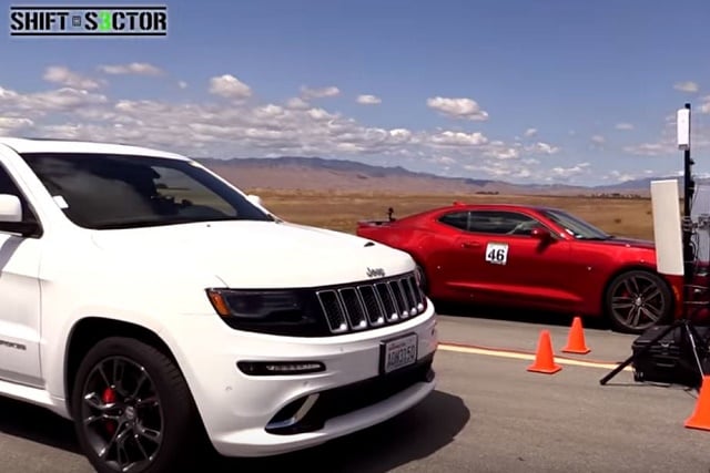 Video: 2016 Camaro SS Matches Up Against Jeep SRT8