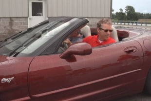 U.S. Senator Rand Paul Takes First Spin In Corvette
