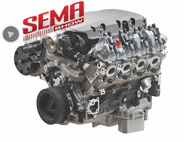 SEMA 2016: Chevrolet Performance Unveils LT376 Crate Engine