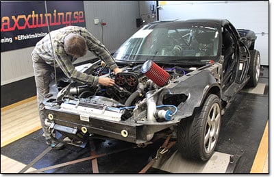 Video: Turbo'd 2.3-liter Inline-Four C6 Corvette Gets On The Dyno