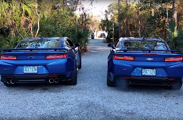 Video: Camaro SS And ZL1 Rev Battle Is Music To Our Ears