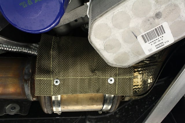 Improved Racing Releases C6/C7 Corvette Oil Cooler Heat Shield