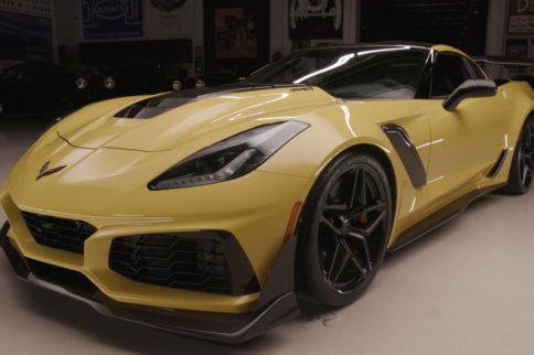 At Speed In The 2019 Corvette ZR1 With Jay Leno