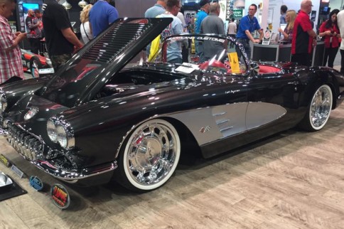 SEMA 2018: Heartland Custom's 1958 Corvette At Covercraft Wins Big!