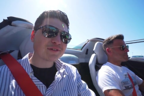 YouTuber Gets First Ride In C8 Corvette Convertible